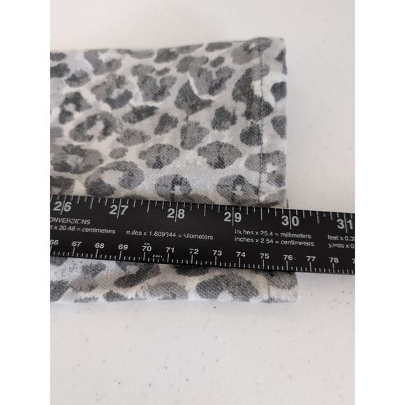 J McLaughlin Lexi Jeans Women 4 (28x30) Animal Print Skinny Mid Rise Stretch - Picture 8 of 9